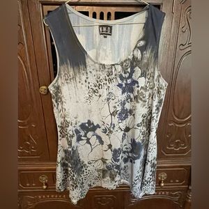 Women's Floral Tank Top